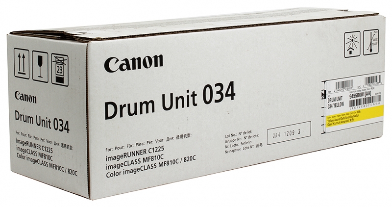 Скупка картриджей drum C-EXV034 Y 9455B001 в Махачкале
